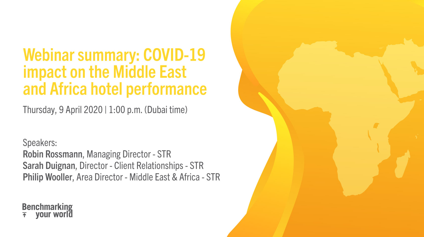 Middle East and Africa 9 April webinar hotel performance during COVID-19