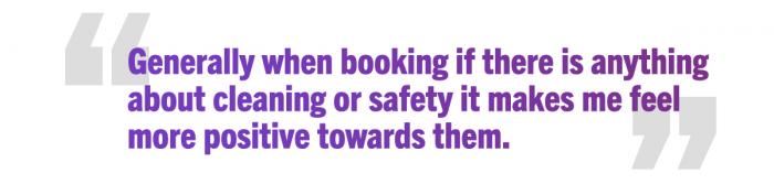 How are travelers deciding where to book now?