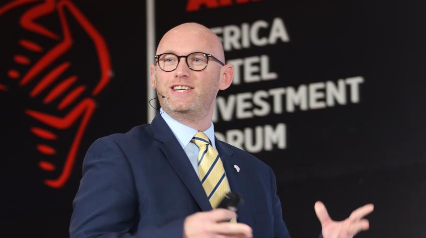 Thomas Emanuel Presenting at African Hotel Investment Forum