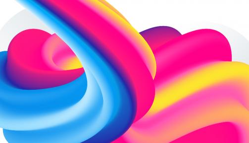 CHIA Workshops 2022 - blue, yellow and pink smoke like formation