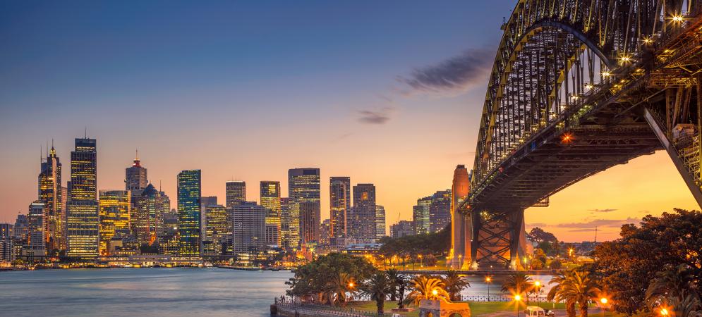Sydney Skyline by Night